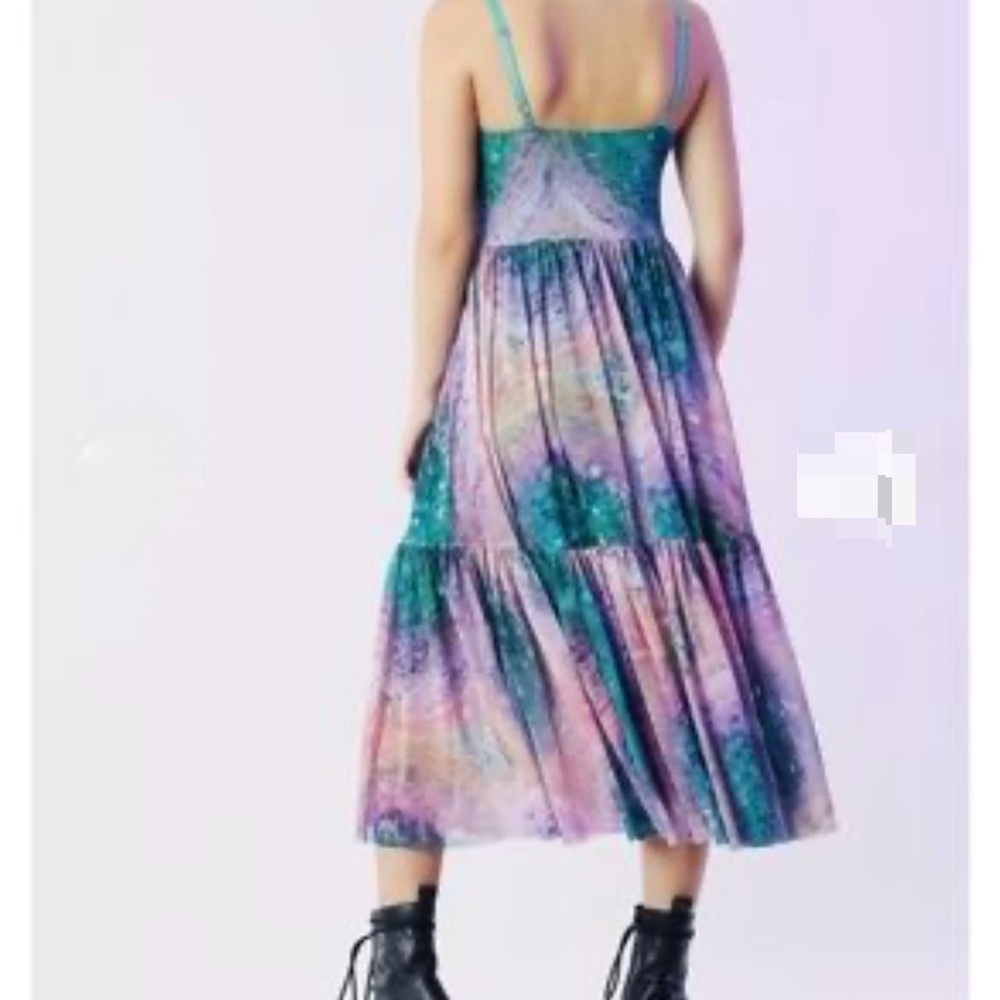 Blackmilk Jupiter Galaxy Sheer Midaxi Dress - Picture 2 of 6
